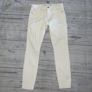 ARTICLES OF SOCIETY Sarah Sup White Skinny Jeans Size 28